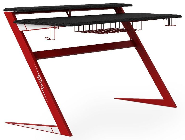 Ashe Red Gaming Home Office Desk - AW9210
