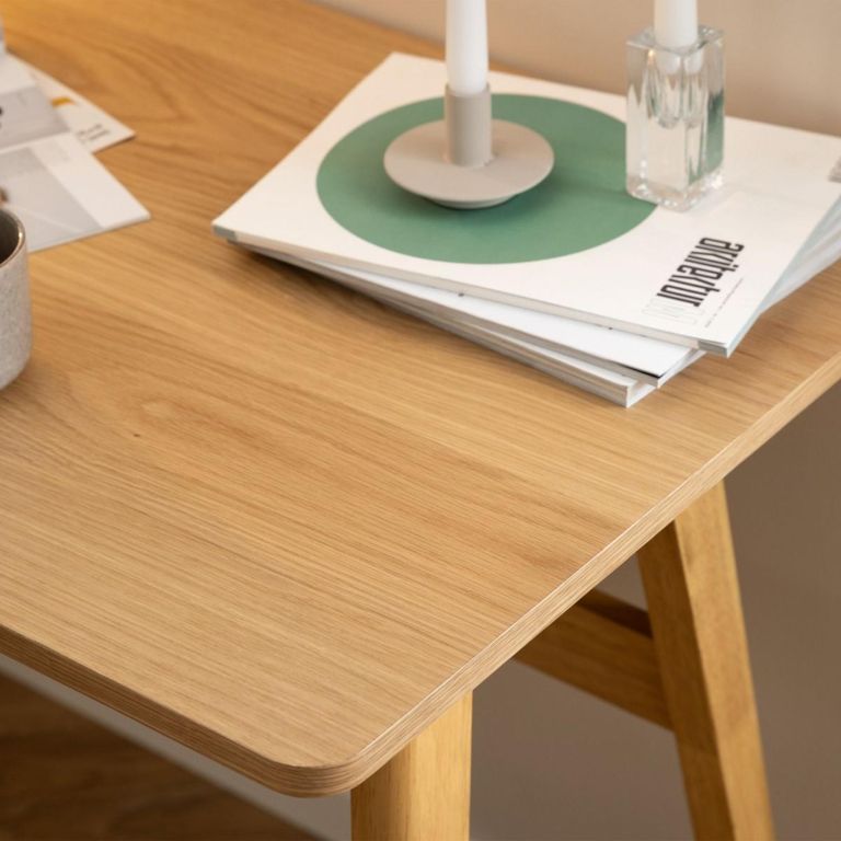 Barnett Oak Office Desk