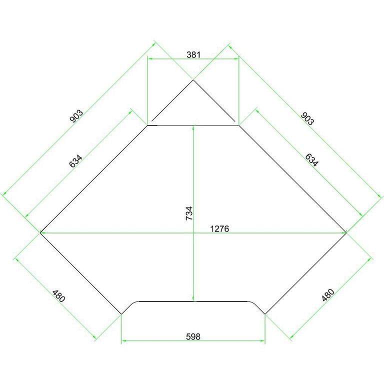 Bergen Grey Washed Oak & Soft Grey Corner Desk - Drawer