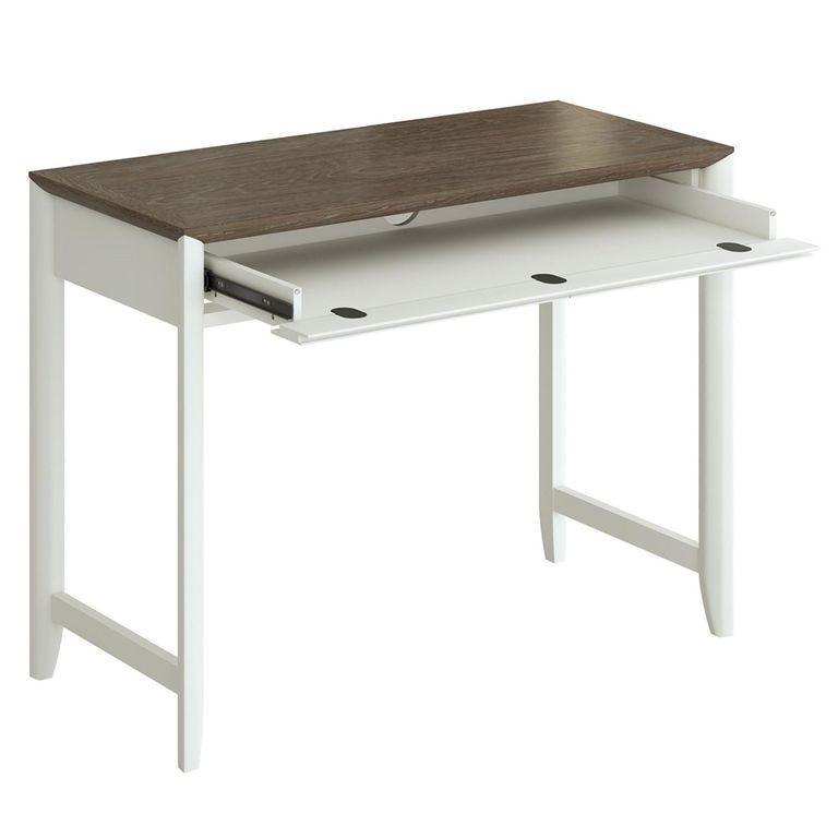 Bergen Grey Washed Oak & Soft Grey Desk