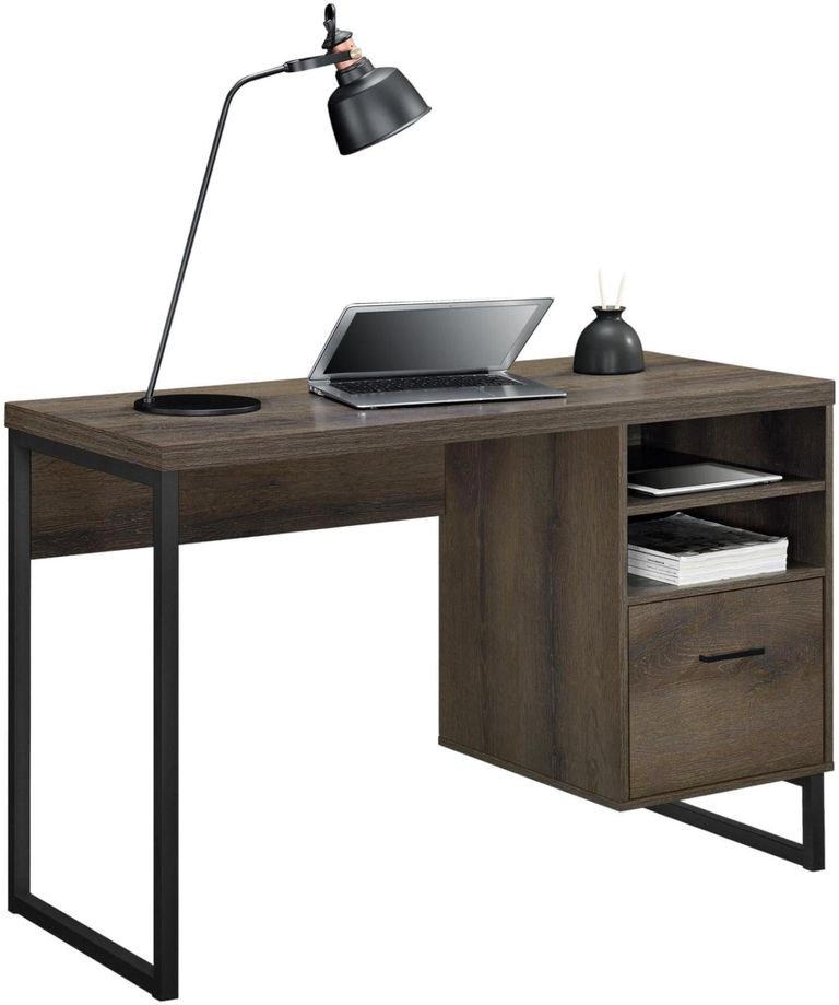 Caddo Desk in Medium Brown - 9892096COMUK