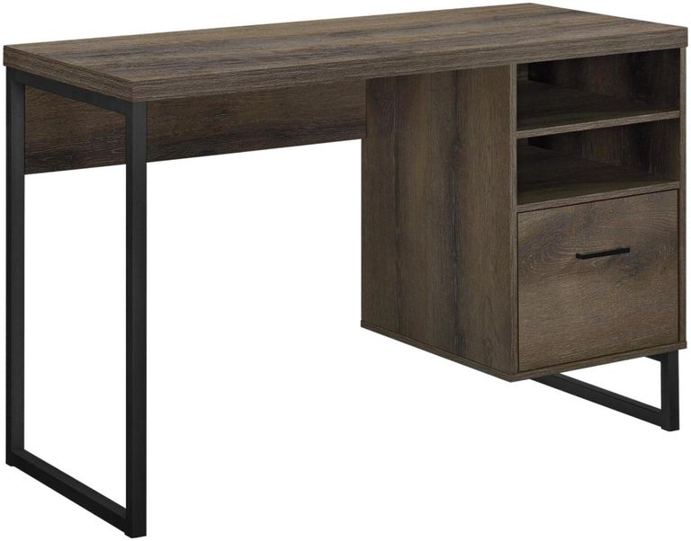 Caddo Desk in Medium Brown - 9892096COMUK