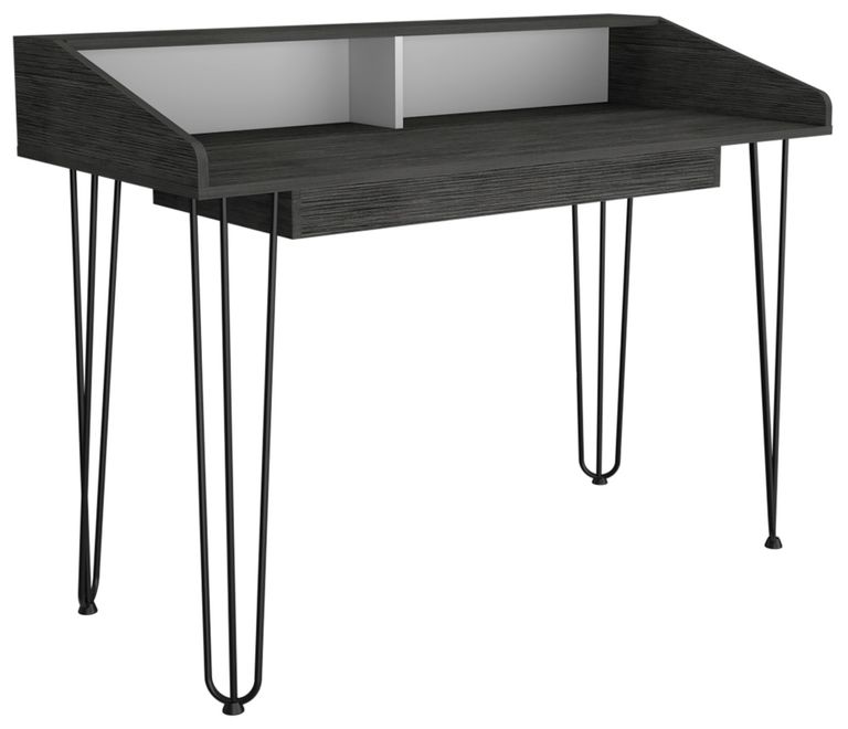 Dallas Black and Grey Office Desk