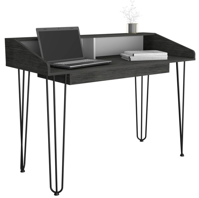 Dallas Black and Grey Office Desk