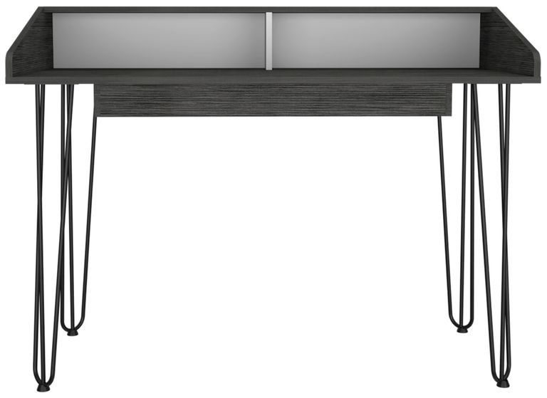 Dallas Black and Grey Office Desk