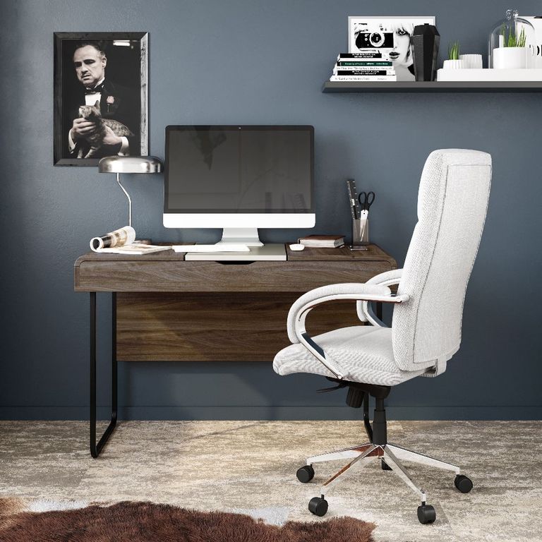 Dorset Walnut Home Office Desk - AW3170
