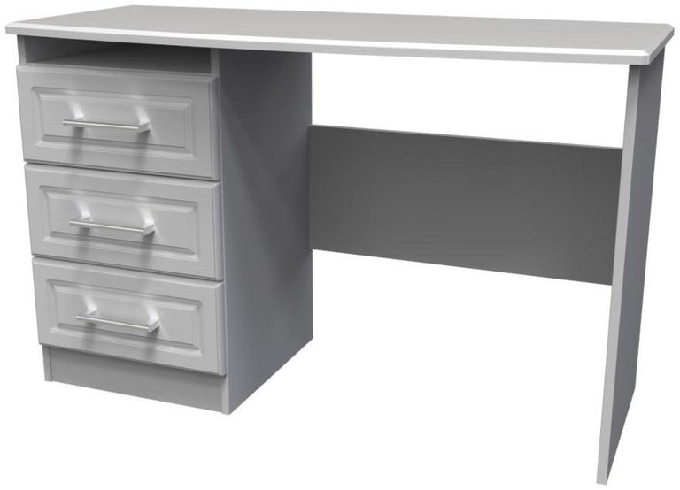Gina Grey Ash 3 Drawer Desk