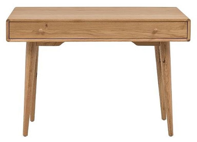 Jenson Oak Writing Desk - 1 Drawer