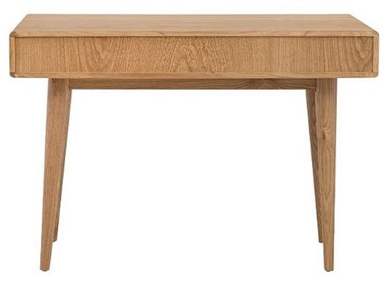 Jenson Oak Writing Desk - 1 Drawer