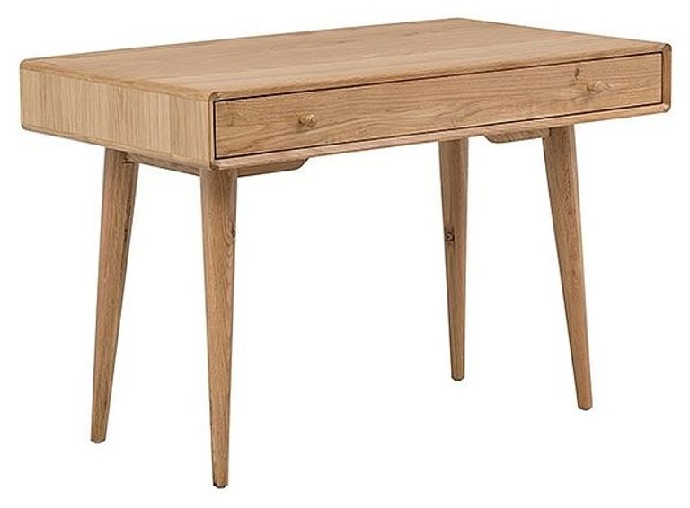 Jenson Oak Writing Desk - 1 Drawer