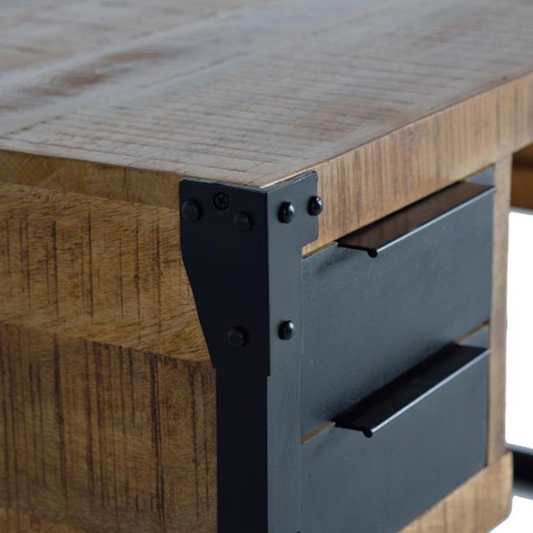 Jeronisht Desk - Mango Wood - 4 Drawer