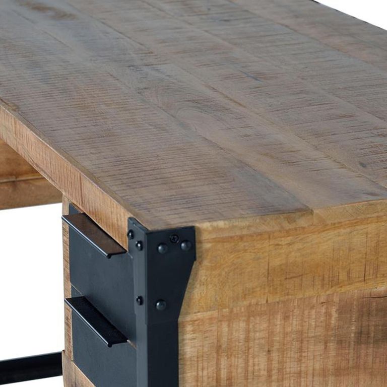 Jeronisht Desk - Mango Wood - 4 Drawer