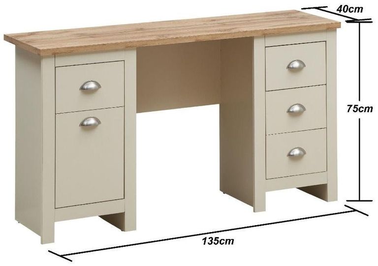Lyman Study Desk - Variant Available