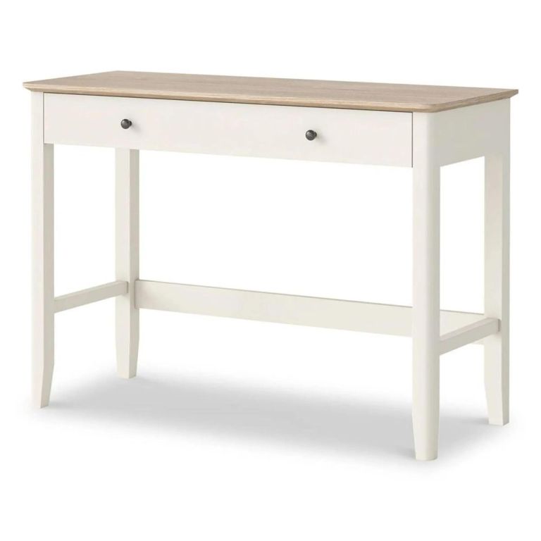 Marlow Office Desk - 1 Drawer - White