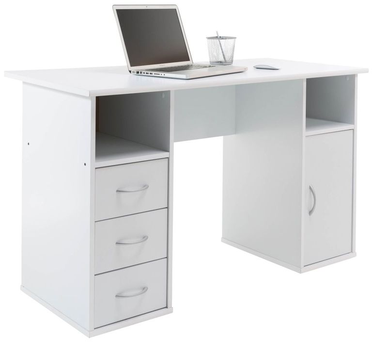 Mary White Student Desk - AW22813-WH