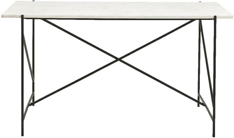Dee White Marble Desk