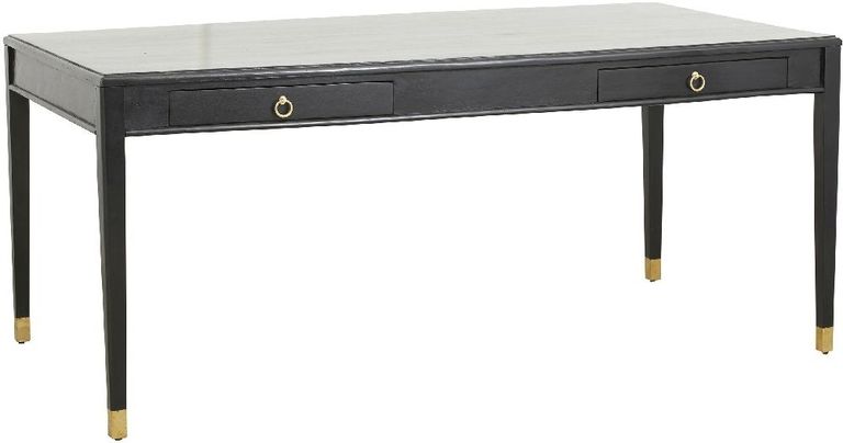 Ems Black Mango Wood Desk