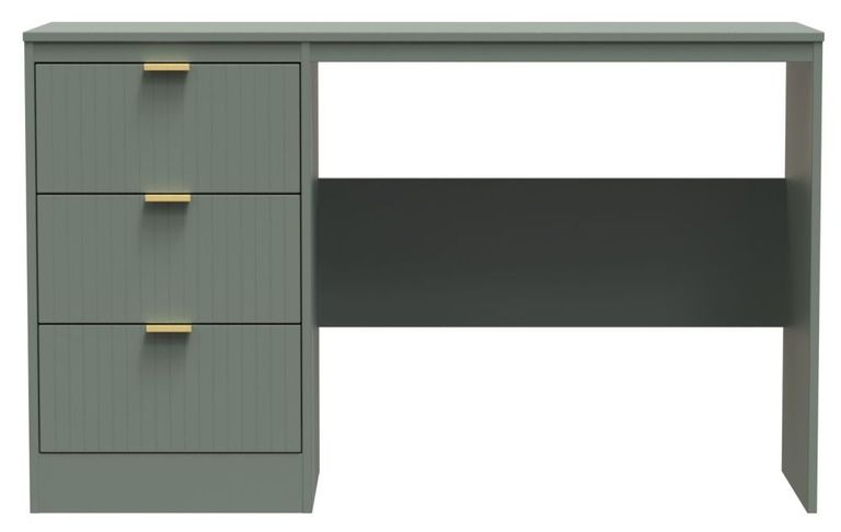 Nashville Green 3 Drawer Desk