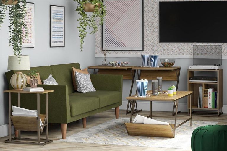 Nowata Regal Walnut Accent Table - 3076905COMNUK