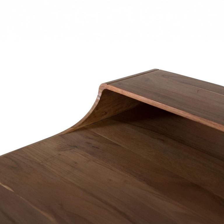 Pavia Desk - Acacia Wood - 3 Drawer