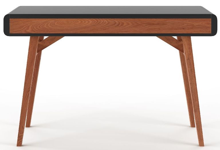 Pender Black and Oak Study Desk - AW3150