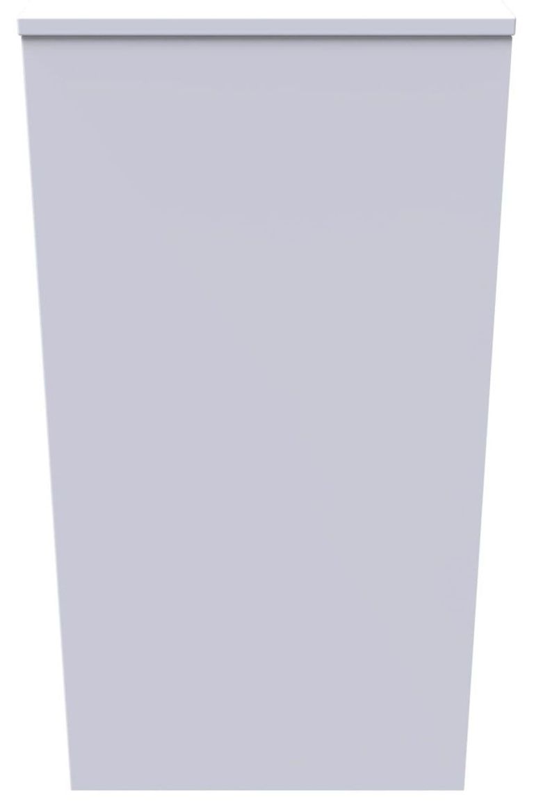 Pixel White 4 Drawer Desk