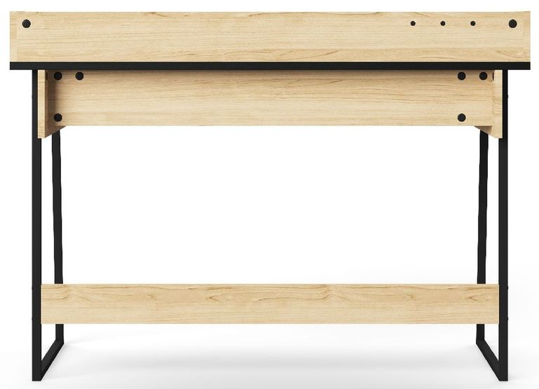 Salford Black and Oak Home Office Desk - AW3100