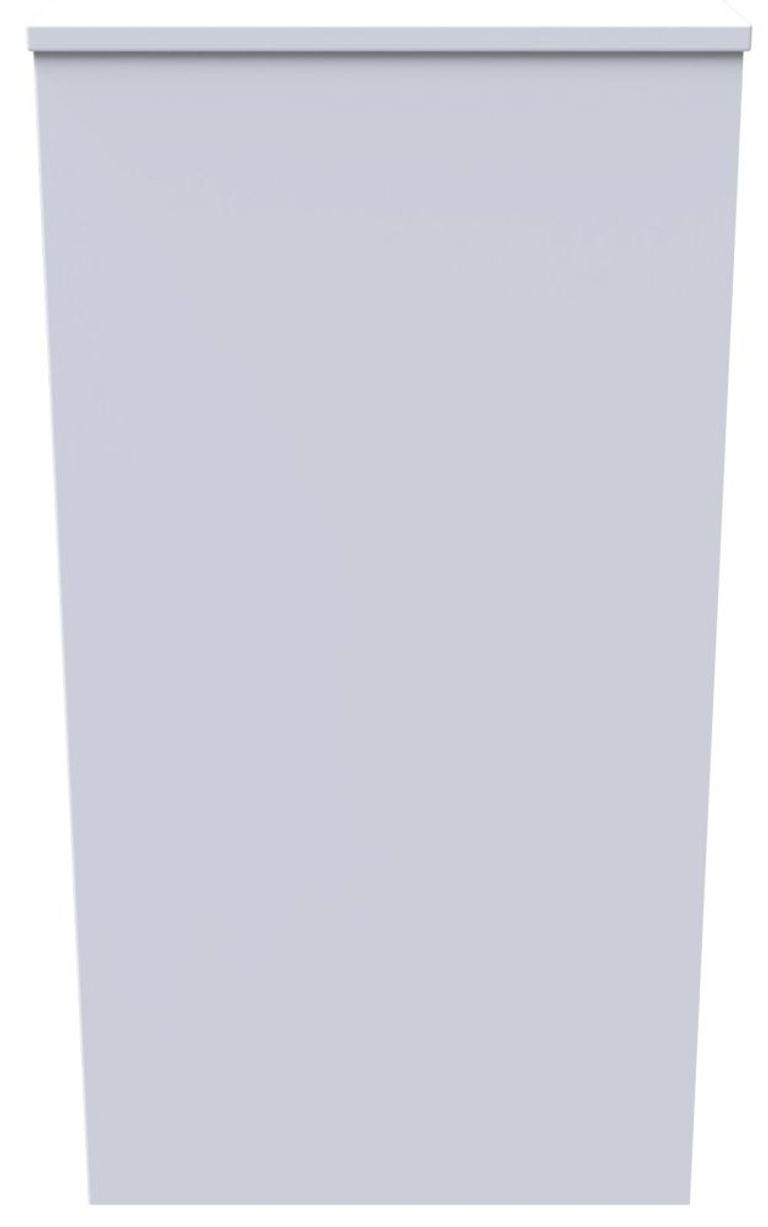 San Jose White 3 Drawer Desk