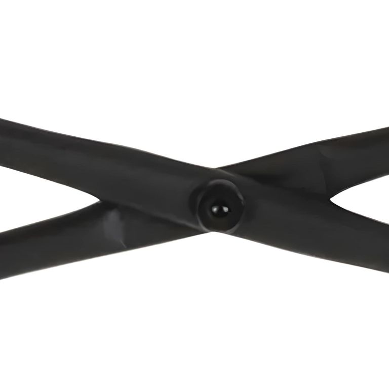 Seaford Office Desk - Oak and Black Metal