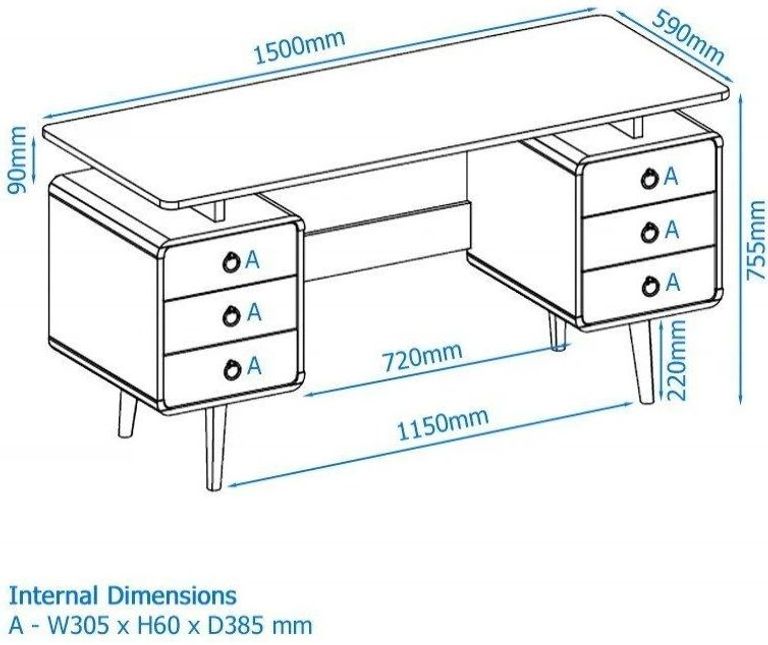 Sonoma Home Office Desk - AW3110