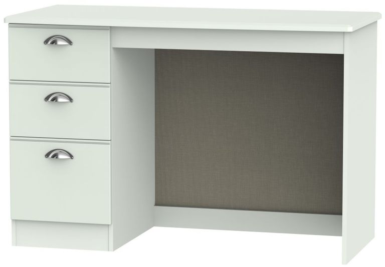 Victoria Grey 3 Drawer Desk