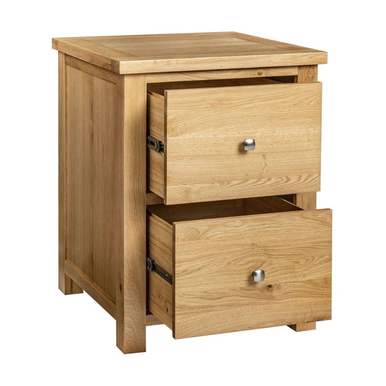 Appleby Filing Cabinet - 2 Drawer - Oak