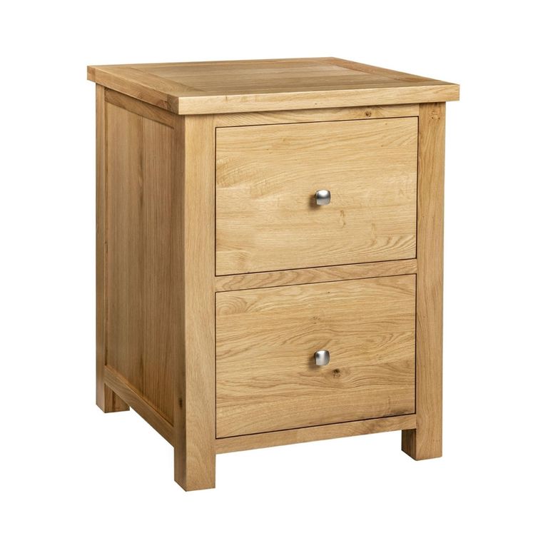 Appleby Filing Cabinet - 2 Drawer - Oak