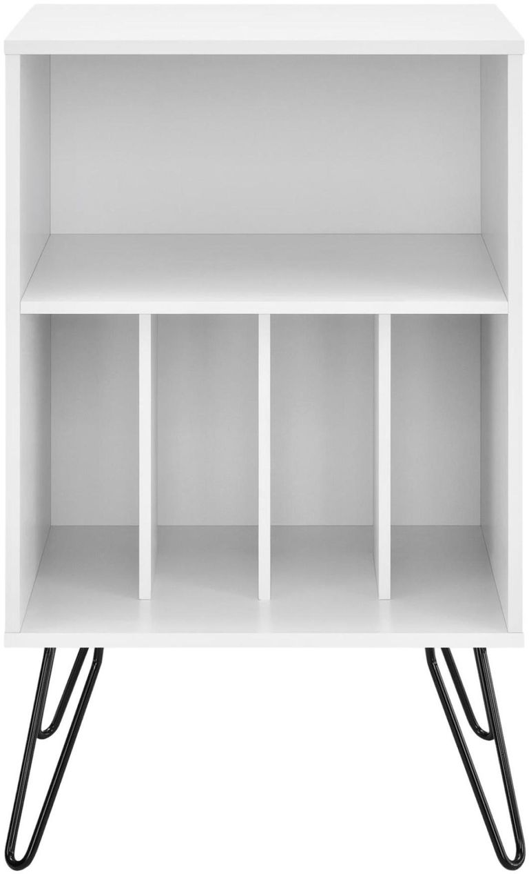 Contra Turntable Stand in White - 1324015COMUK