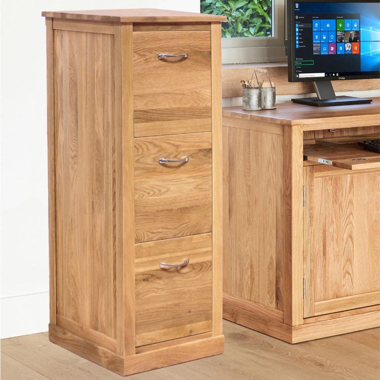 Mobel Oak Filing Cabinet