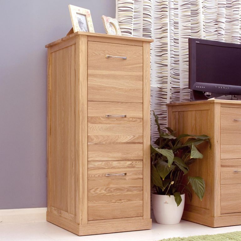 Mobel Oak Filing Cabinet