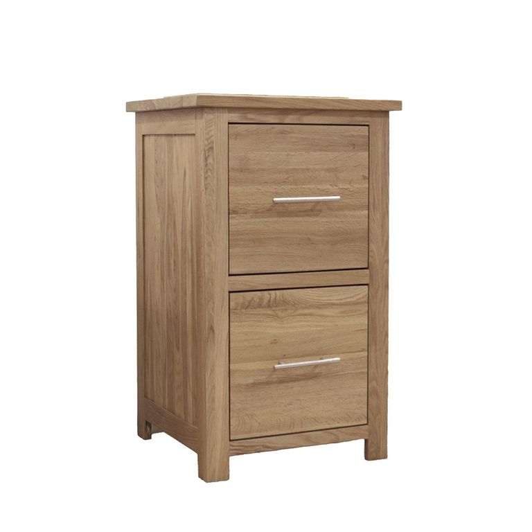 Opus Filing Cabinet - 2 Drawer - Oak