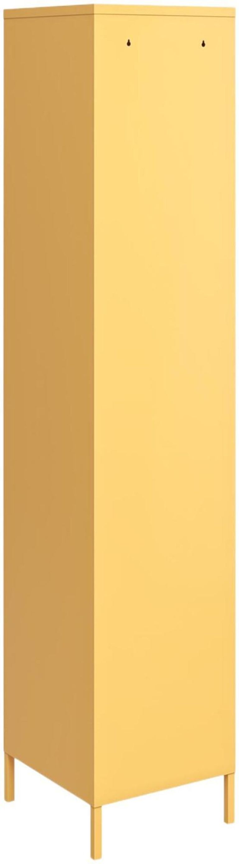 Nowata Cache Yellow Tall Locker Storage Cabinet - 5244814COMNUK