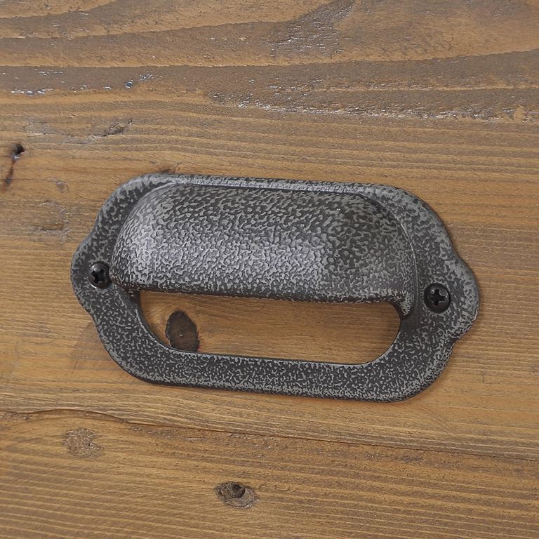 Urban Elegance Reclaimed Wood Filing Cabinet - 2 Drawer