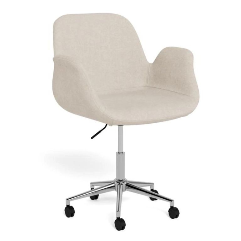 Beth Office Chair - Dark Grey Fabric