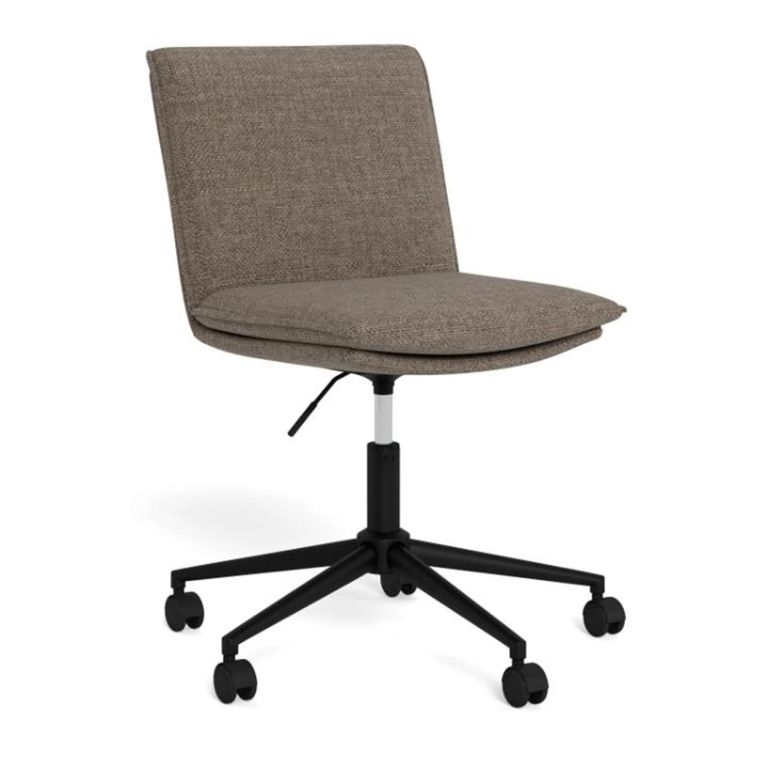 Flynn Office Chair - Light Grey Fabric