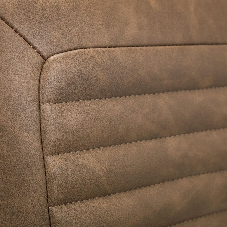 Gehry Office Chair - Brown Faux Leather