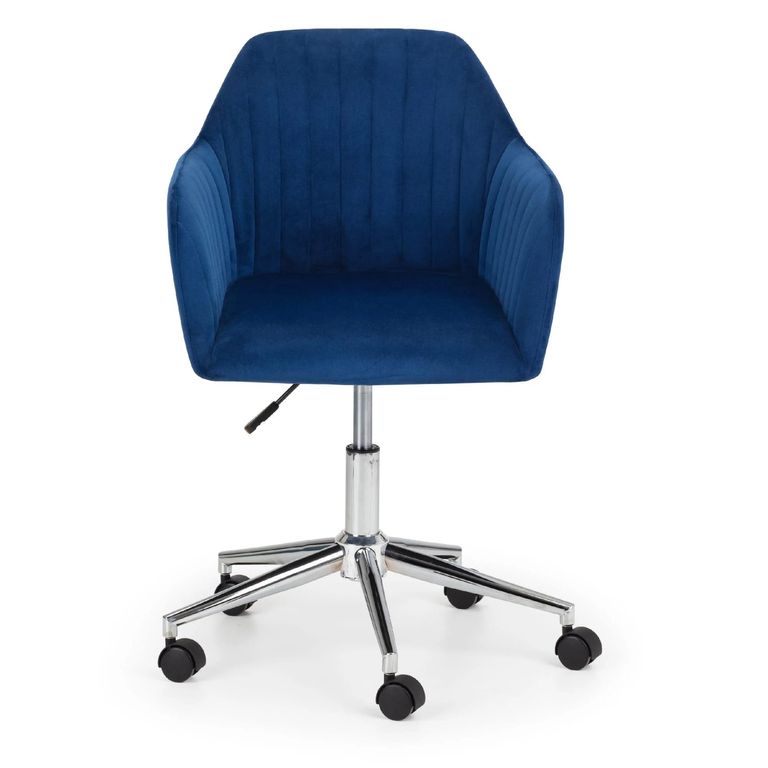 Kahlo Office Chair - Blue Fabric
