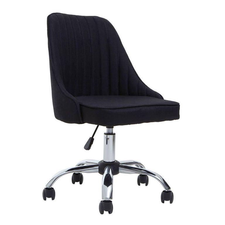 Alexi Office Chair - Black Fabric