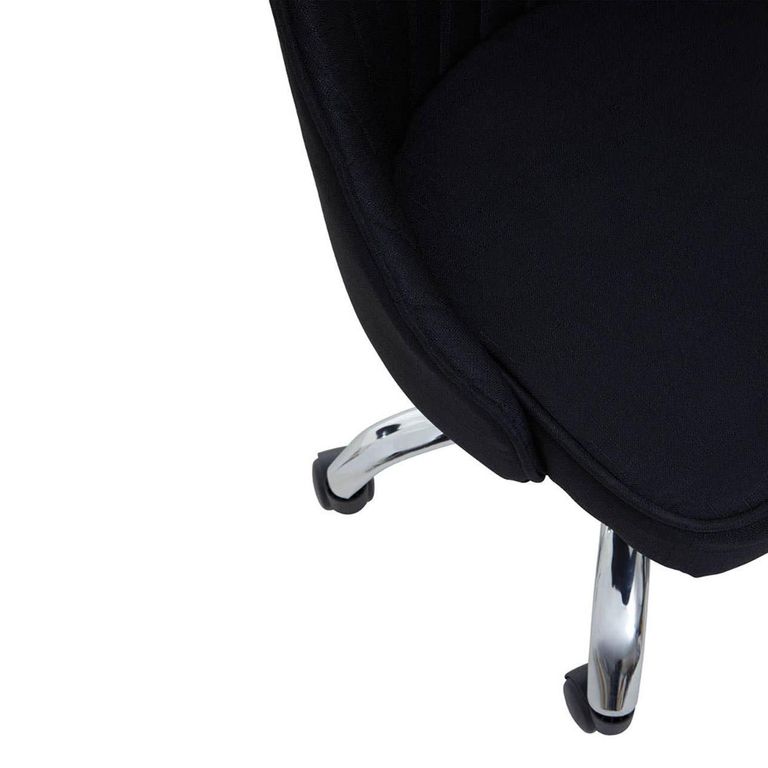Alexi Office Chair - Black Fabric