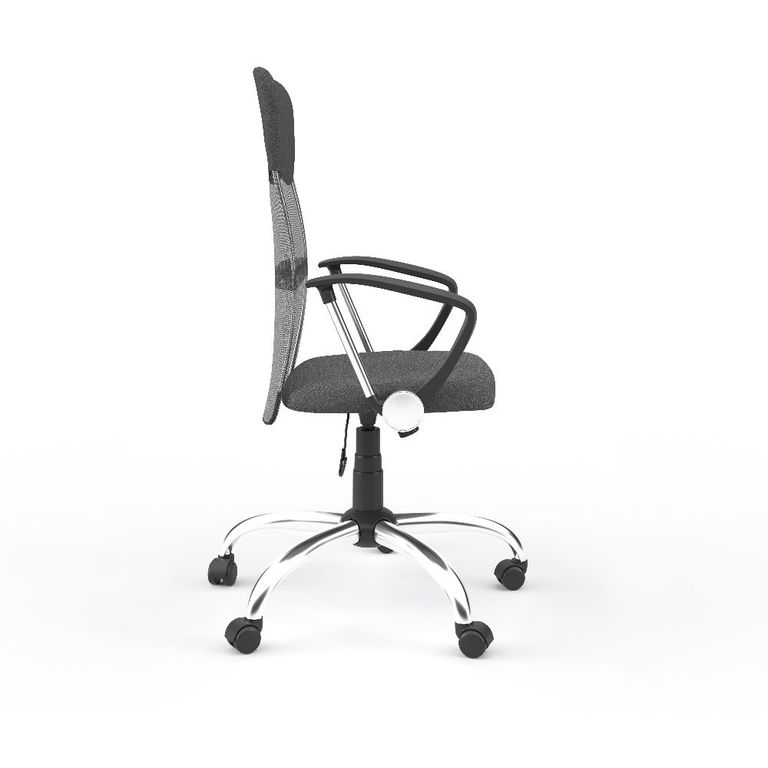 Anne Grey Fabric Office Chair - AOC4087GRY