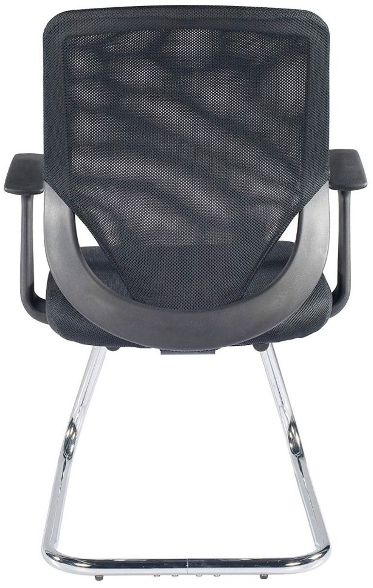 Atlantic Mesh Back Visitor Chair - Black - AOC9201-V-BLK