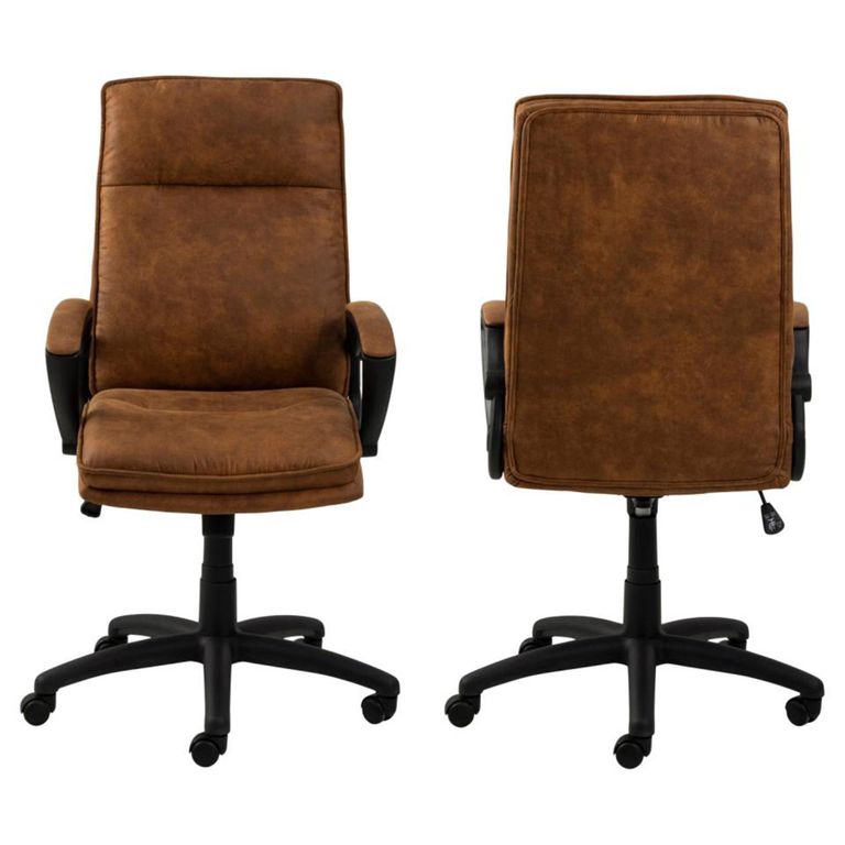 Brad Office Chair - Camel Fabric