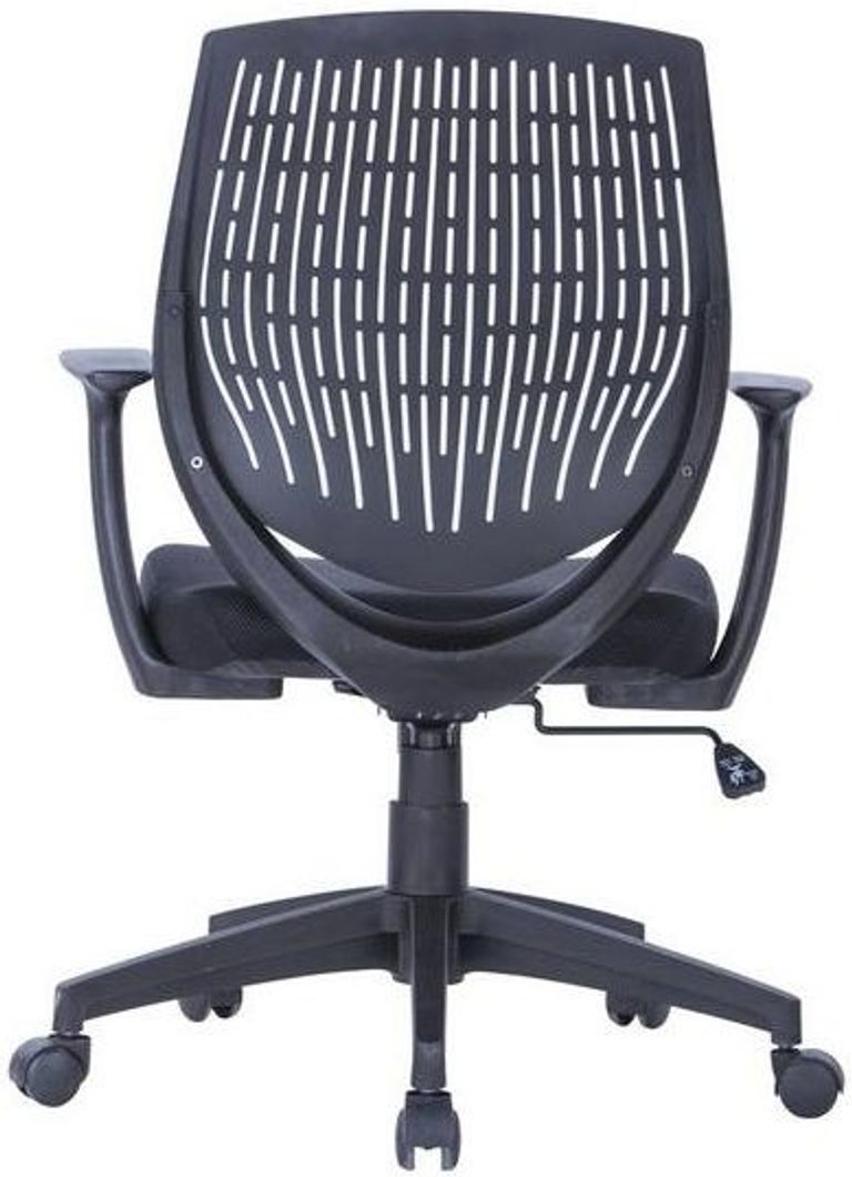 Meigs Black Task Operator Chair With Arms - AOC5460BLK