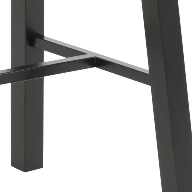 Chara Bar Table - Oak and Black